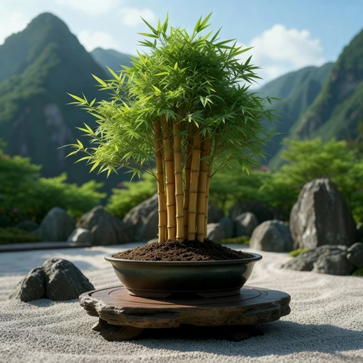 Lucky Bamboo Bonsai